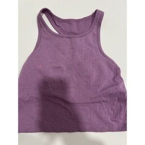 lululemon athletica Ribbed Racerback Lightweight Tank Top Purple Size 10